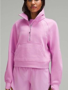 Lululemon Scuba Funnel Neck Half Zip M/L